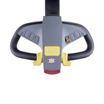 Ein guter Deichselkopf mit übersichtlichen Bedienelementen erleichtert die Arbeit mit einem deichselgeführten Hub- und Fördergerät allgemein.