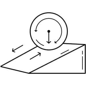 Rollwiderstand bezeichnet den Widerstand, der entsteht, wenn ein Stapler oder Hubwagen auf einer ebenen Fläche bewegt wird.